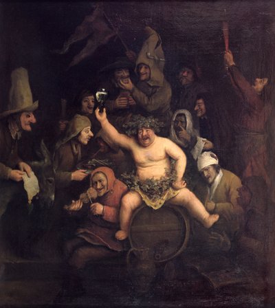 The Feast of Bacchus by Phillips de Koninck